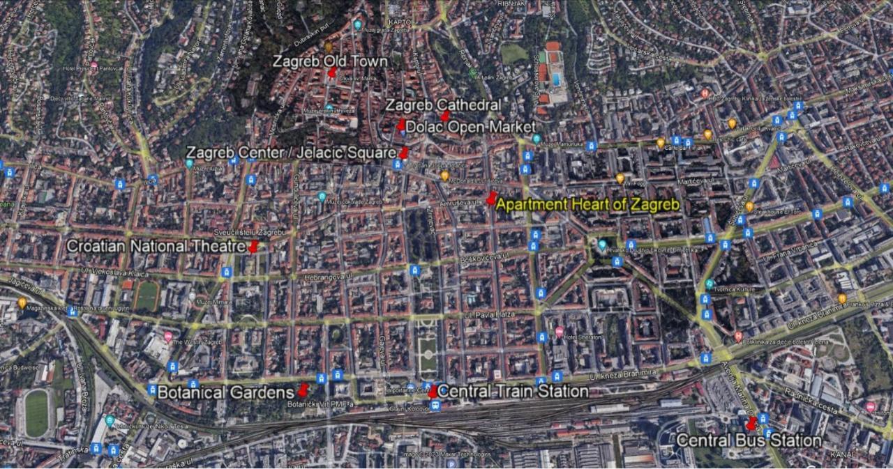 Apartment Heart Of Zagreb Luaran gambar