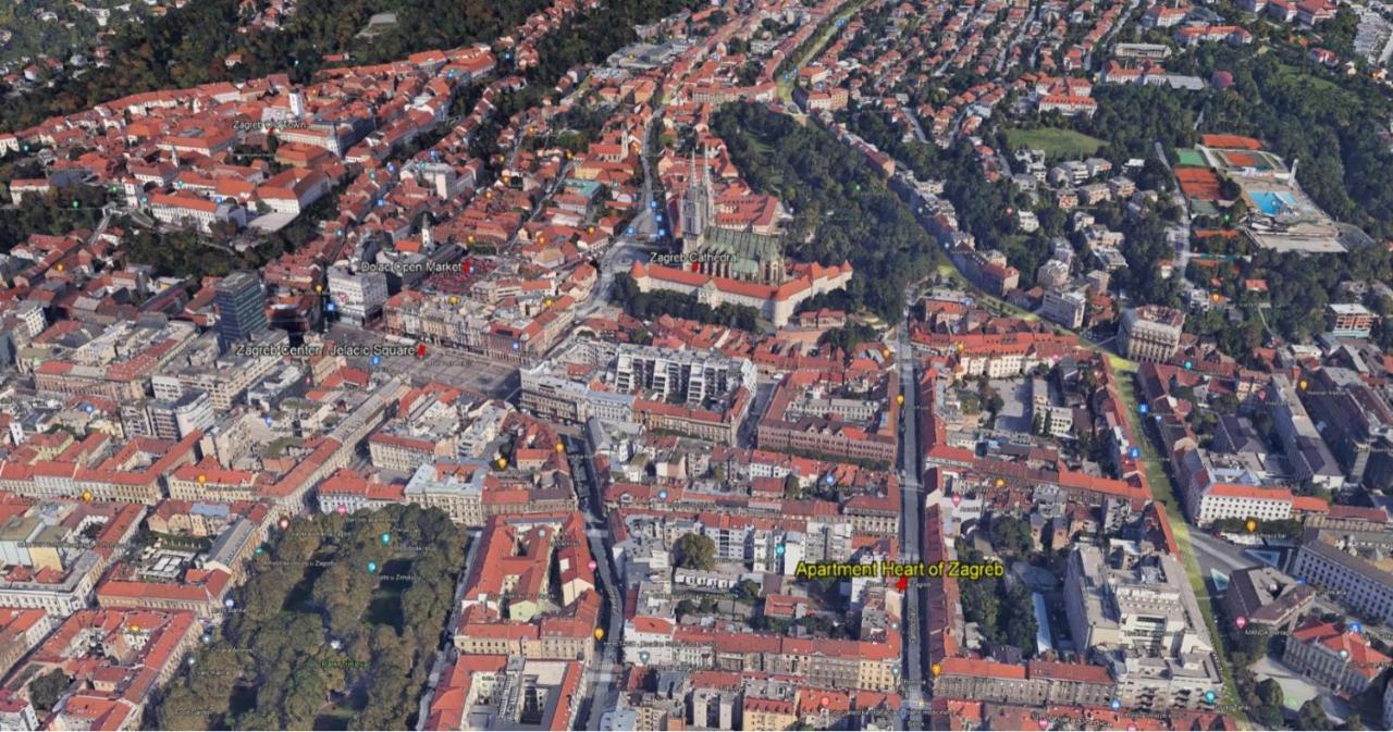Apartment Heart Of Zagreb Luaran gambar